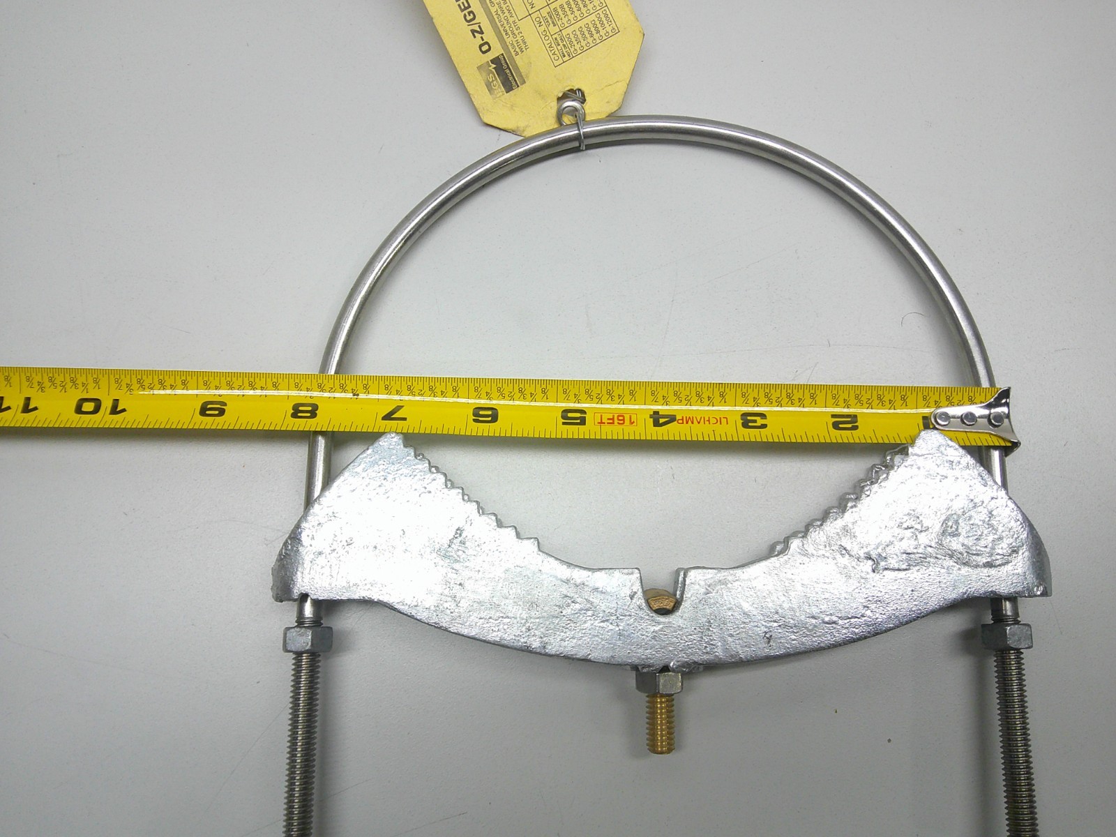 O-Z/Gedney G-600G Universal Ground Clamp 8 3/8″