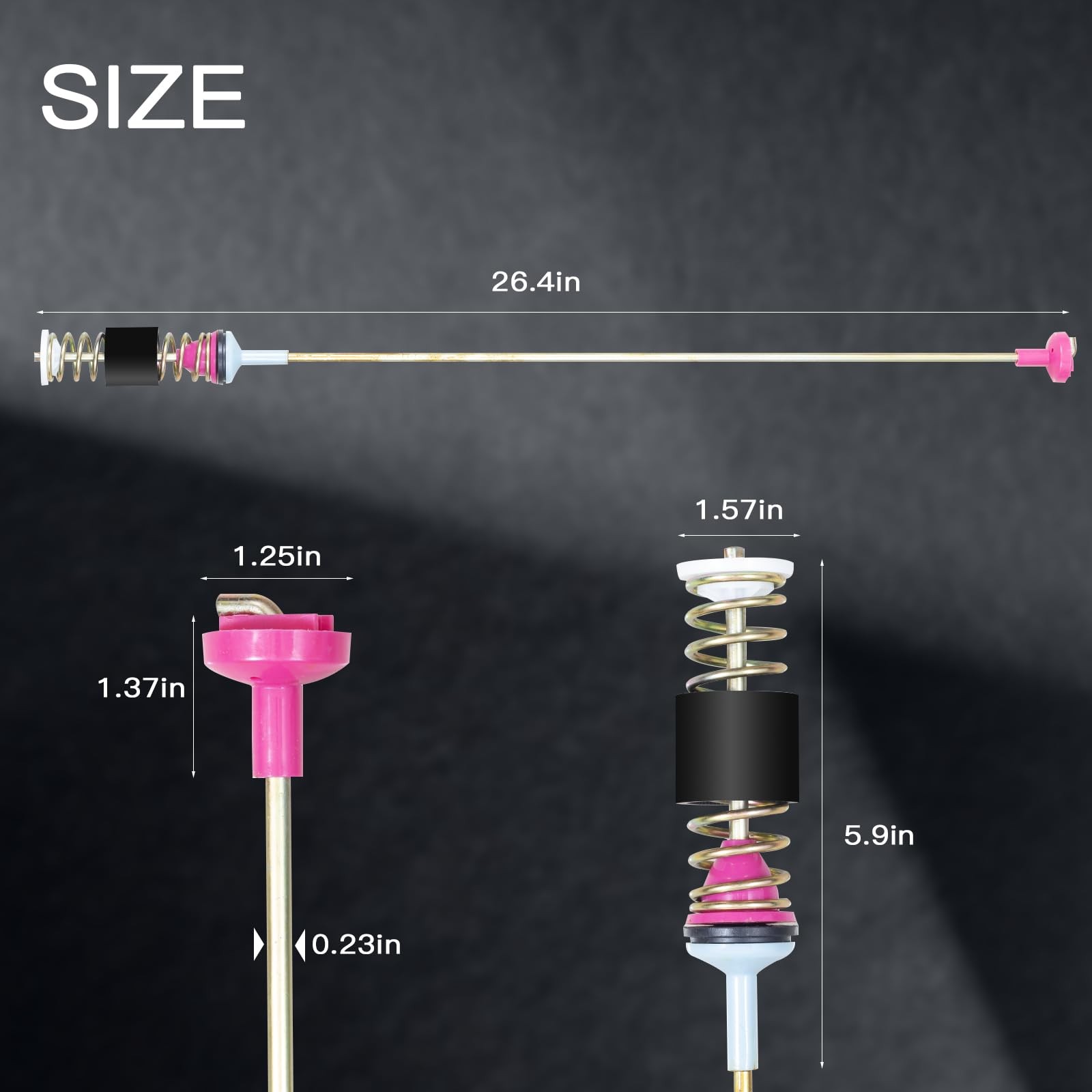 【2026 Upgraded】Washing Machine Shock Absorber Damper Kit – Replaces DC97-1635…