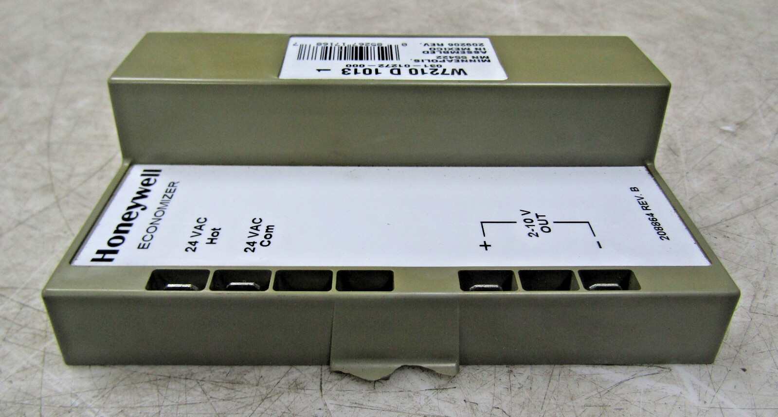 💥HONEYWELL W7210 D 1013 SOLID STATE ECONOMIZER 24 VAC
