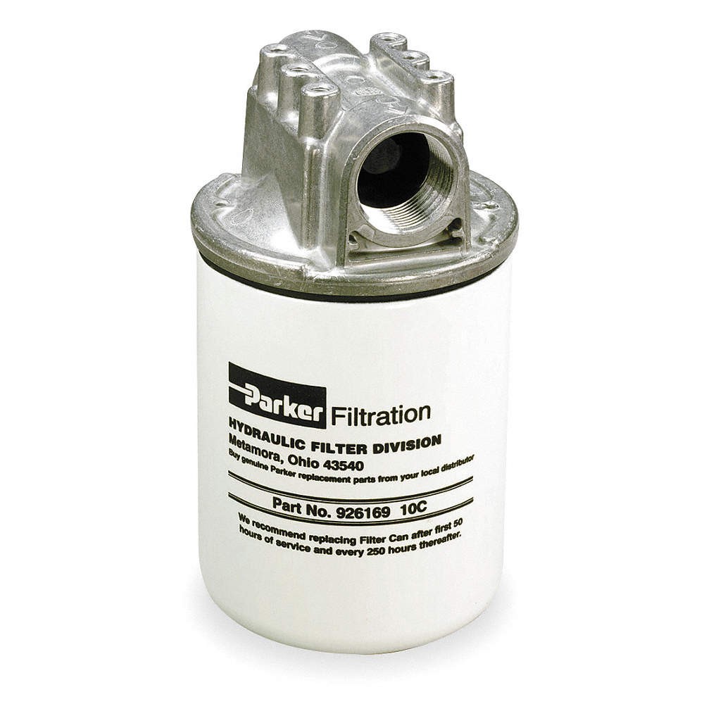 PARKER 50AT110CBPCN20H Hydraulic Filter,10 Micron,Cellulose 4Z620