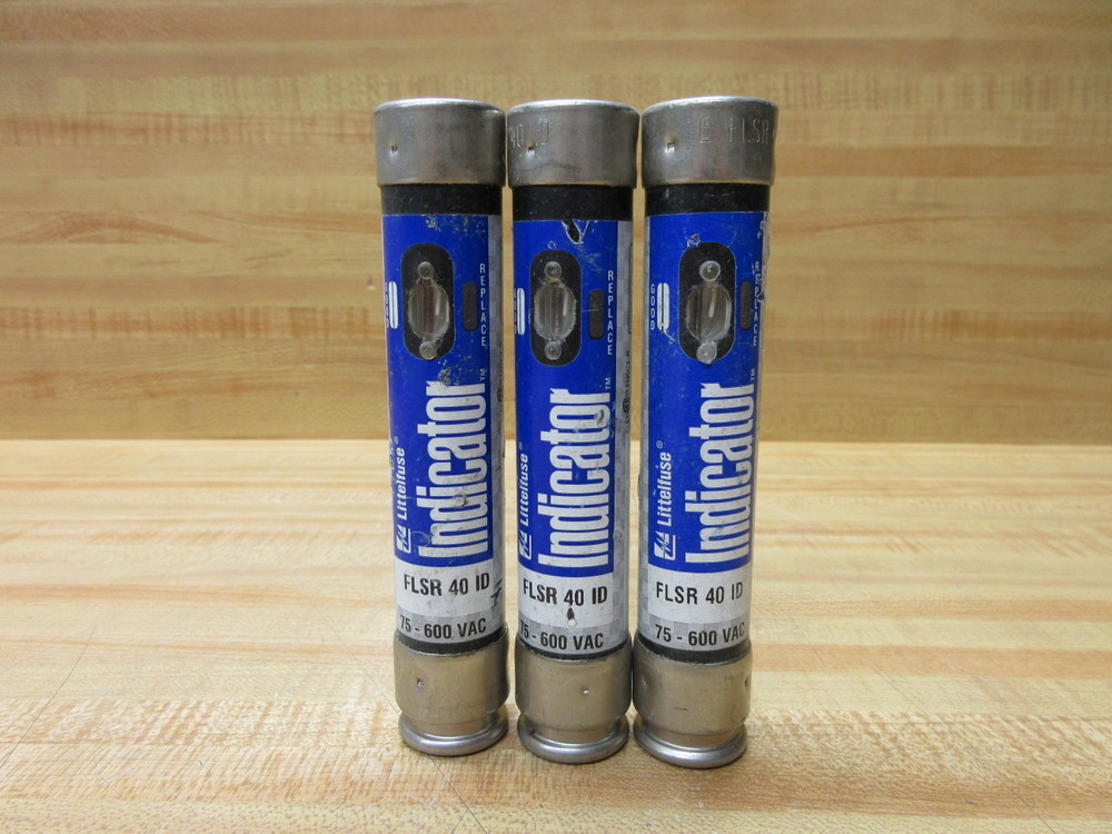 Littelfuse FLSR-40-ID Fuse FLSR040ID (Pack of 3)