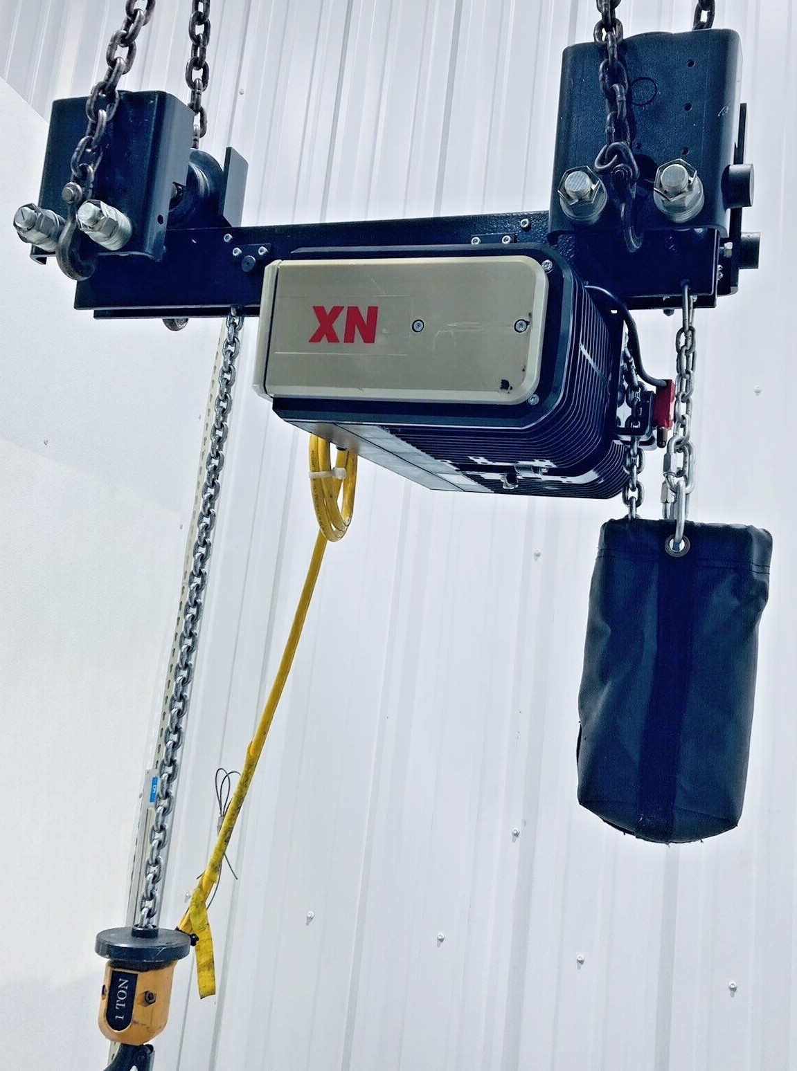 KONECRANES XN10100015P16S1C 3/4-TON ELECTRIC CHAIN HOIST 1.5HP 460V 3PH 16FPM
