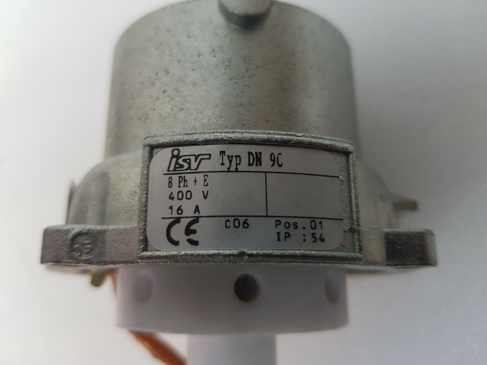 ISV DN 90 400V, 16 A, 8 Ph + E CONNECTOR