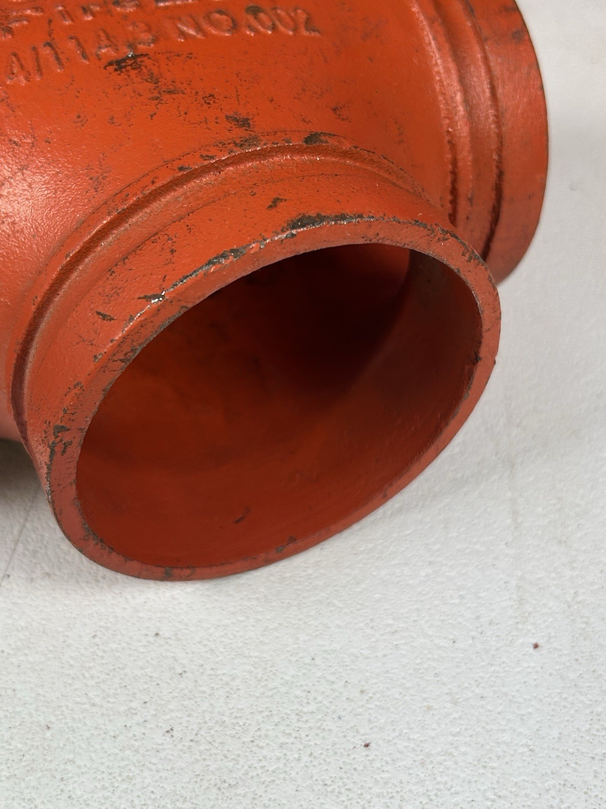 4″ Victaulic FireLock Straight Tee 4/114.3 No.002