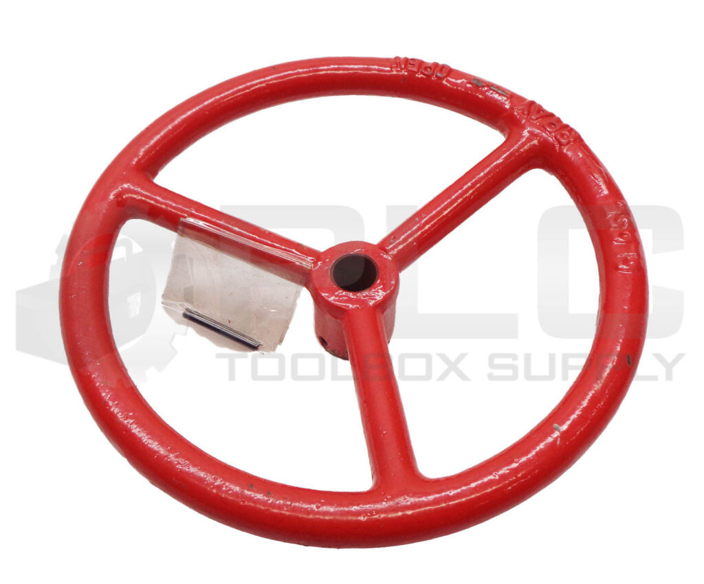 NEW BRAY 04-080093603 RED 8″ HAND WHEEL W/PIN