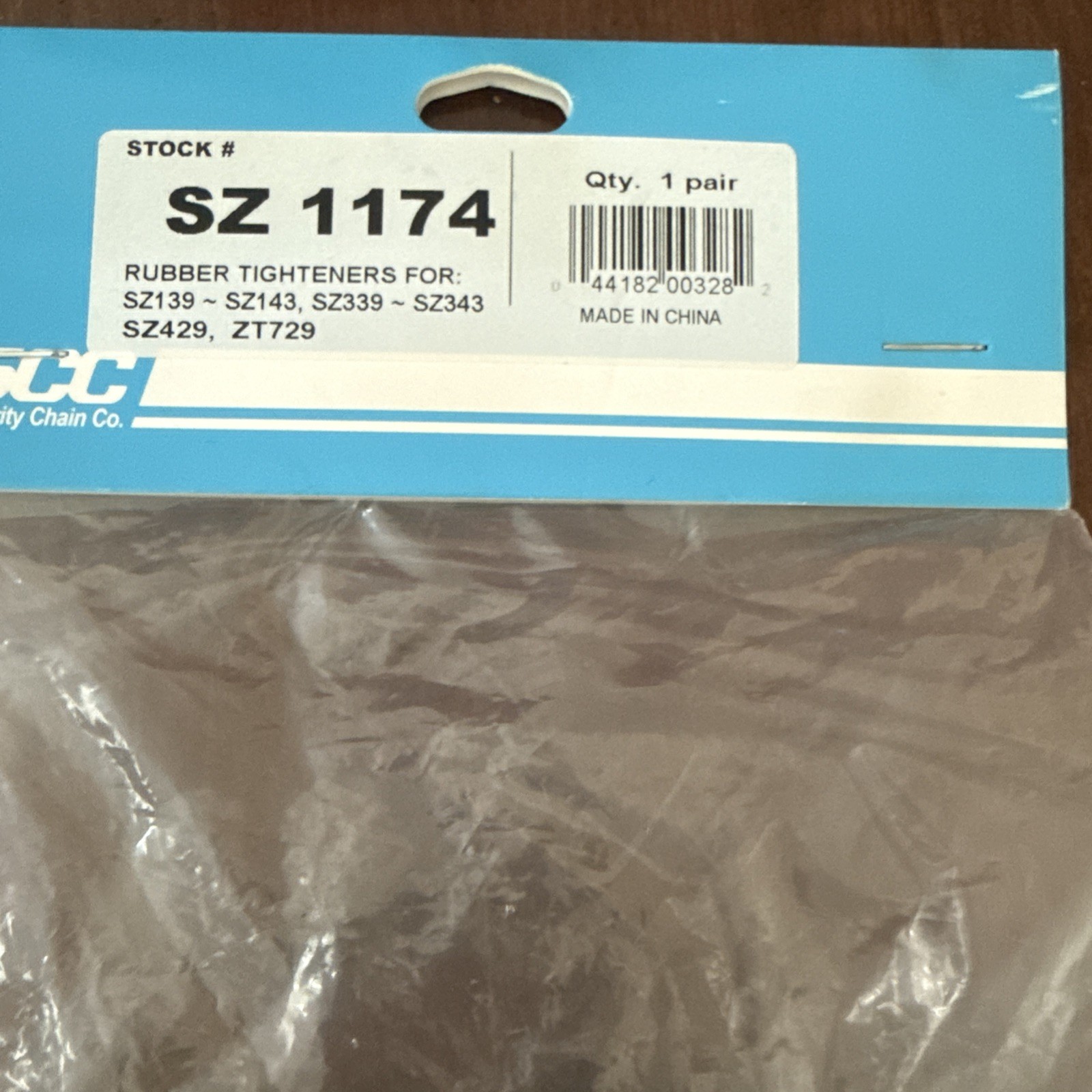 SZ1174 Tire Traction Chain Rubber Tightener For SZ139, SZ143 – 1 Pair – SCC