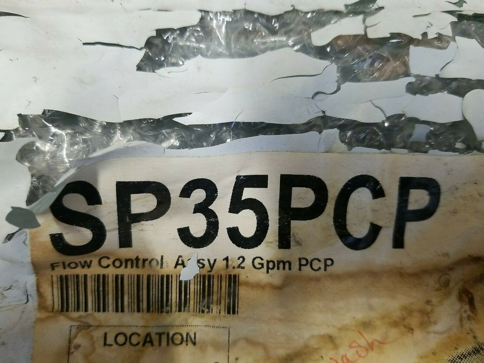 Genuine Haws Flow Control Model SP35PCP (NOS)