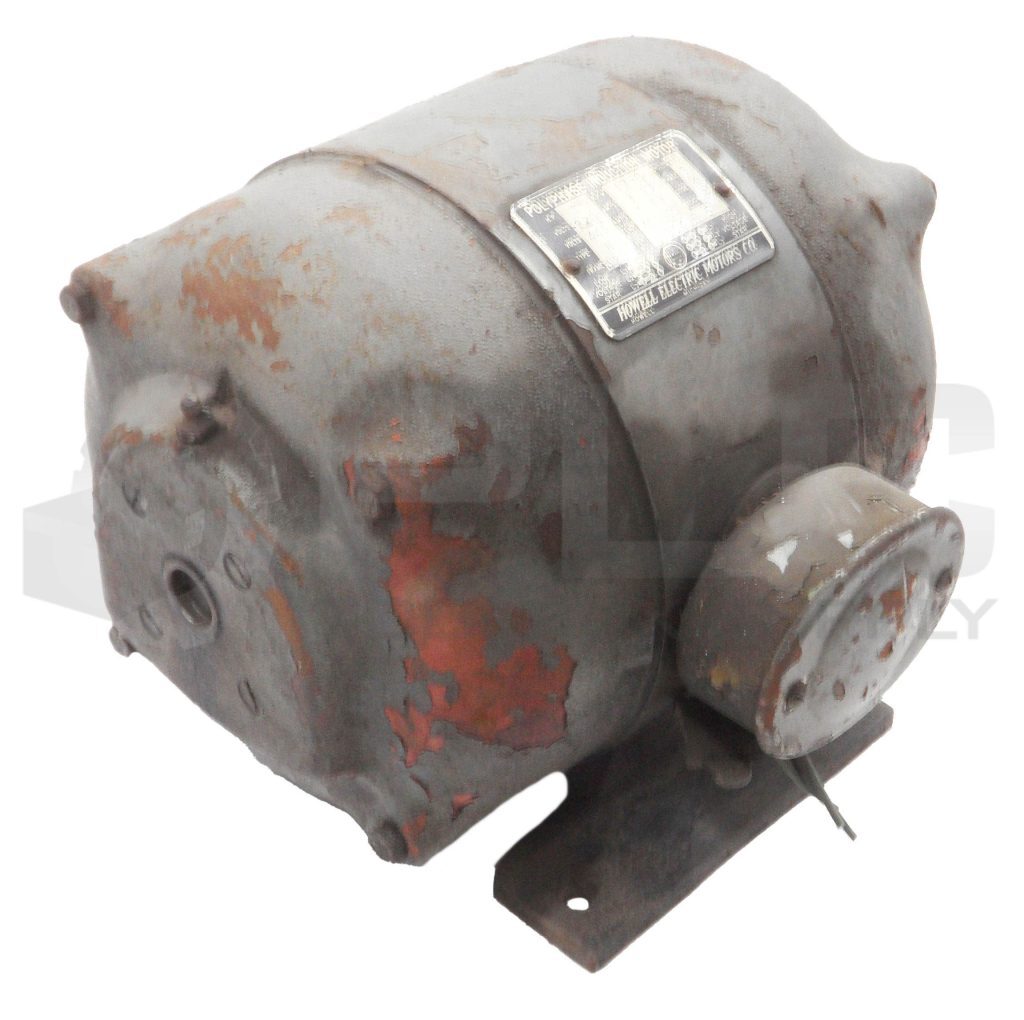 HOWELL ELECTRIC 16046R5 POLYPHASE INDUCTION MOTOR 1HP 1750RPM 60CYC 220/440V