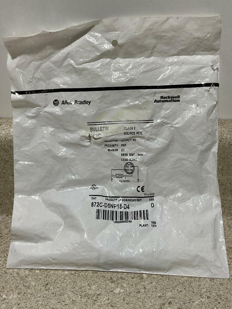 Allen Bradley 872C-D5NP18-D4 Ser. D NEW