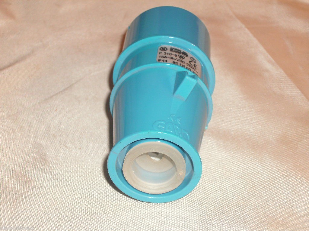 GARO P 316-9 PLUG 16A-9h/200-250V IP44 BS EN 60309