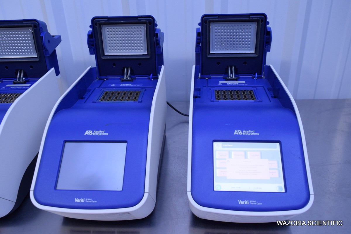 LOT OF 3 AB APPLIED BIOSYSTEMS 9902 VERTI 96 WELL THERMAL CYCLER PCR 4375786