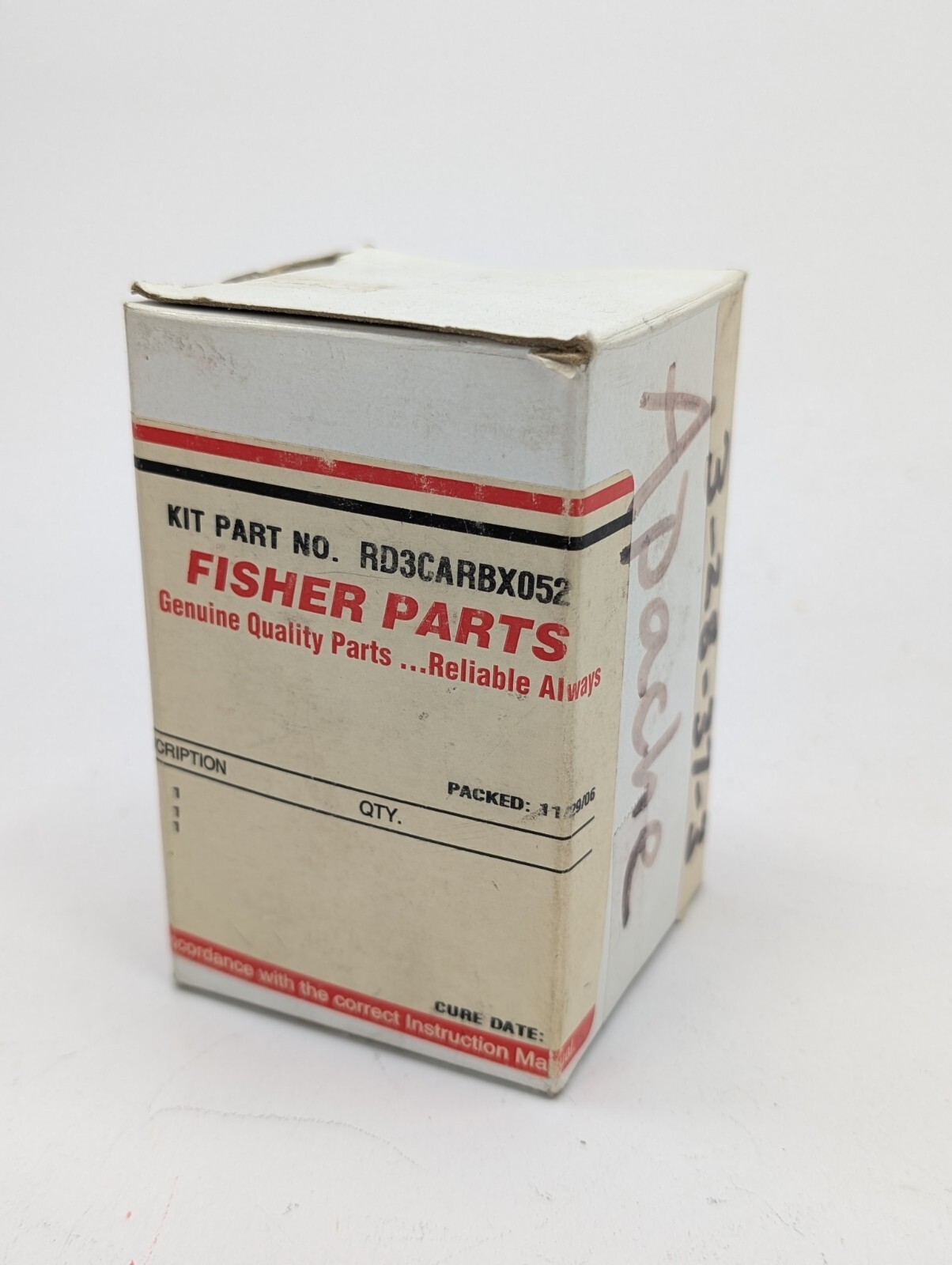 Fisher RD3CARBX052 Carbide Trim Kit Type D3 Sz 18MM
