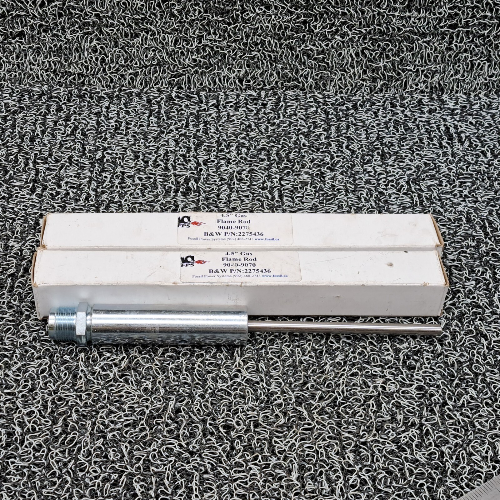 FPS Fossil Power Systems 9040-9170 / 4.5″ Gas Flame Rod Lot of 2