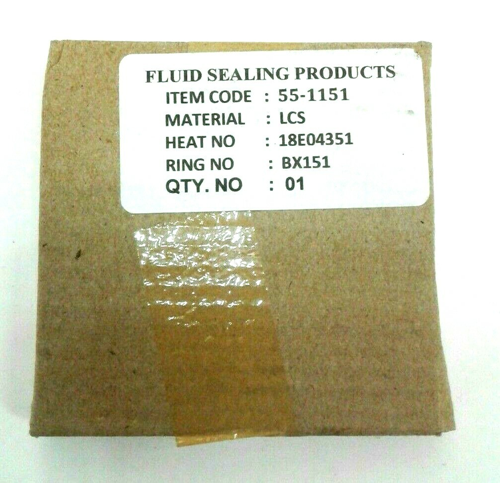 55-1151 Ring Type Joint Gaskets 5929 BC API Spec-6A 0953 11/19 18E04351 BX151 S