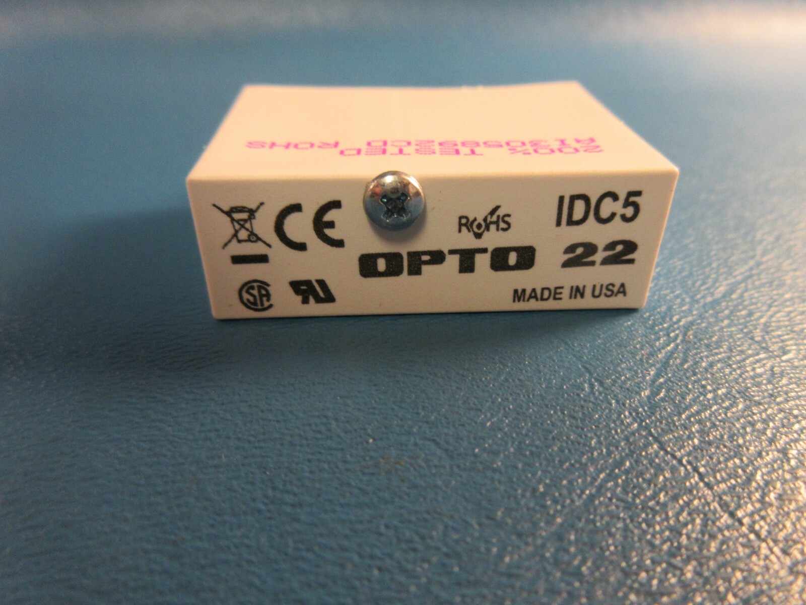 OPTO 22 IDC5 White Relay Module, 5 Pin