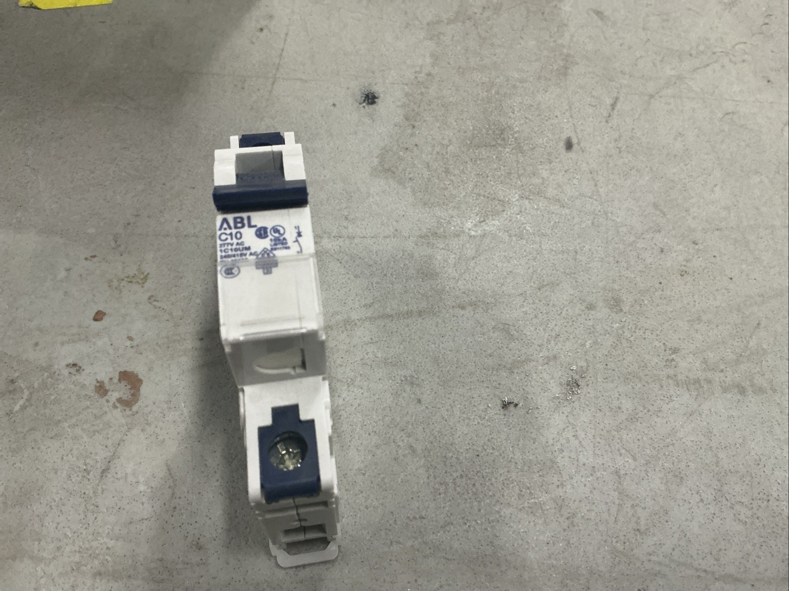 1C10UM ALTECH CIRCUIT BREAKER, 10 AMP, C CURVE, 1 POLE, 277 VAC, UL508 TYPE