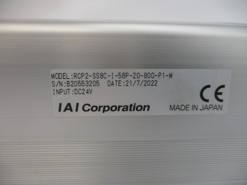 IAI RCP2-SS8C-I-56P-20-800-P1-M 24VDC NSNP