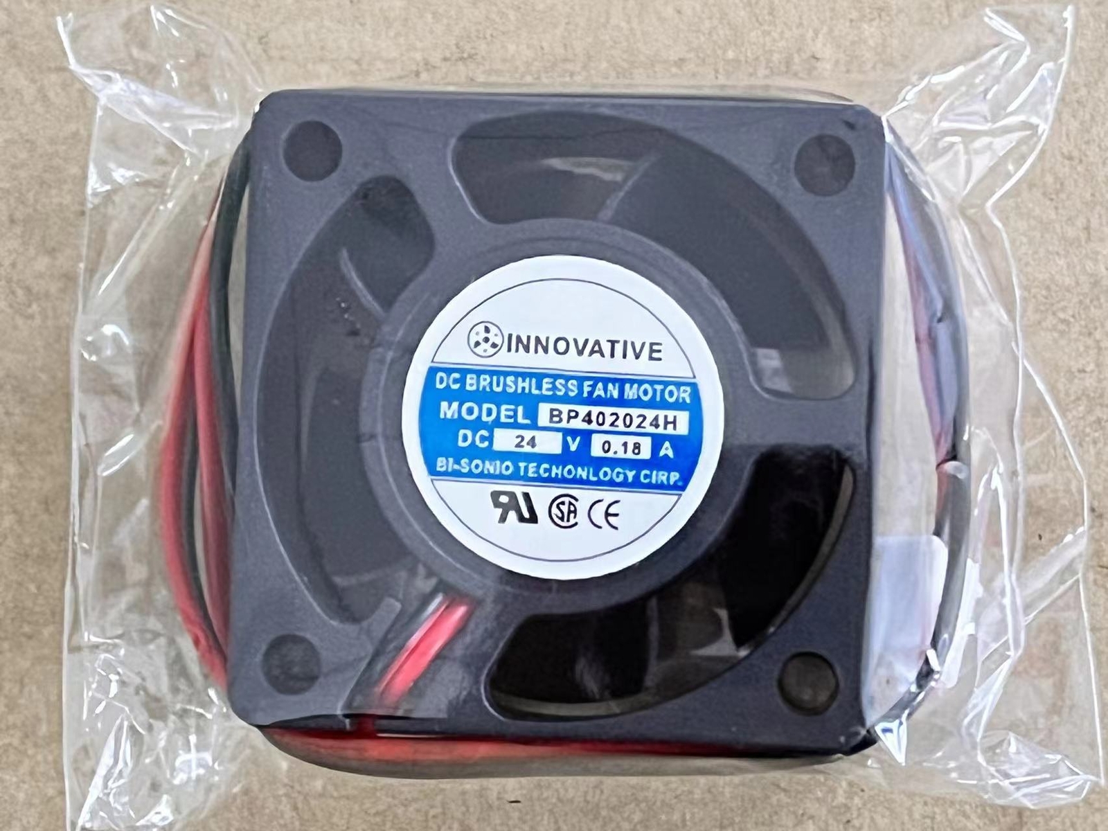 Bi-sonic BP402024H DC24V 0.18A 40mm 40*20MM inverter fan 2pin