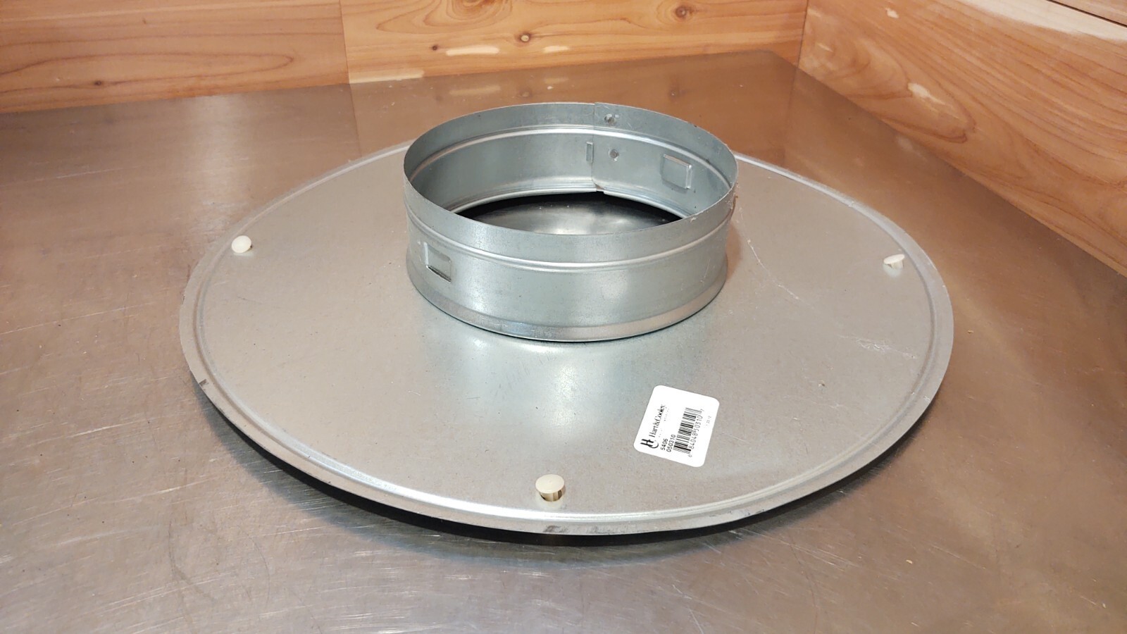 Hart & Cooley – 50310 – 6″ 5406 Galv. Steel Ring Collar