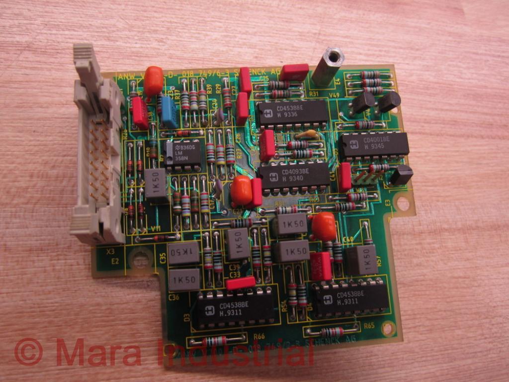 Carl Schenck ANW V700 -D- 018 749/1-3 Circuit Board