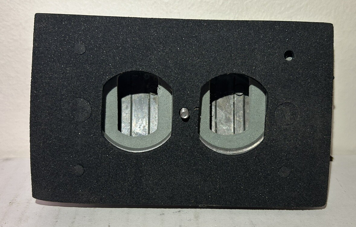 Slater Flip Lid #3780 Weather Resistant Plate With Gasket NOS