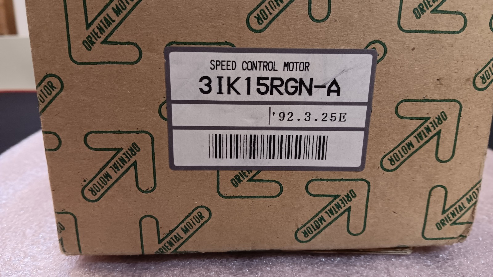 ORIENTAL MOTOR 3IK15RGN-A 100V 0.5A SPEED CONTROL MOTOR