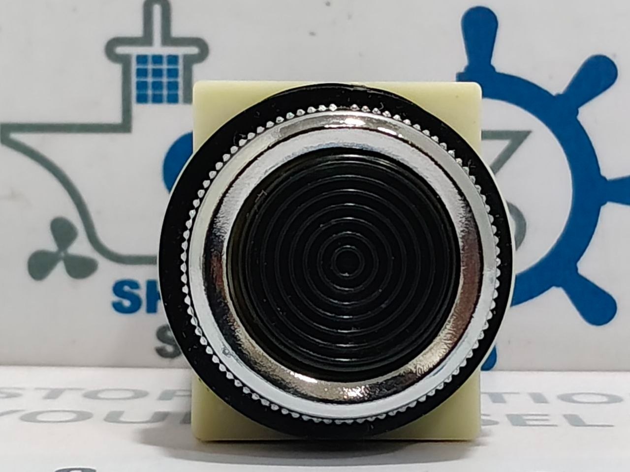 Fuji Electric AH30-F Black Push Button 10A 600V AH30-FB22 2A2B (Unused New)