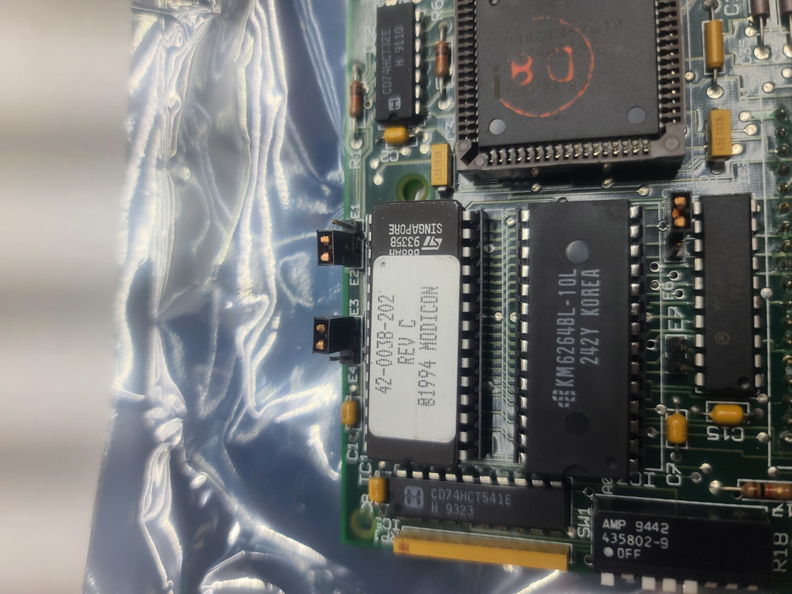 MODICON CIRCUIT BOARD AS-S004-001 REV.c. G23