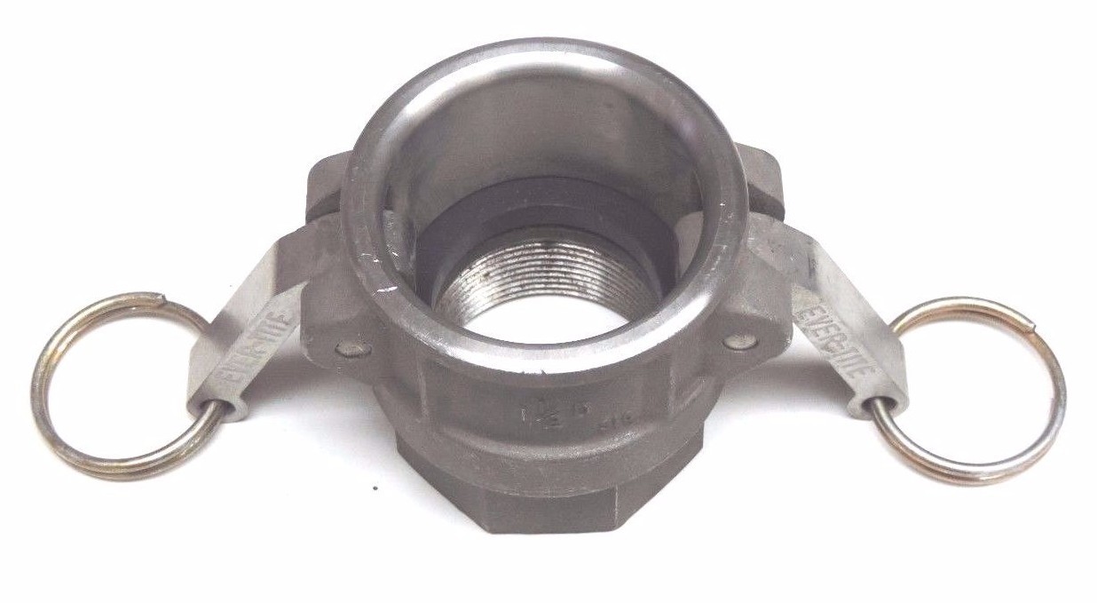 NEW EVER-TITE 1-1/2-D CAM AND GROOVE COUPLER 1-1/2″