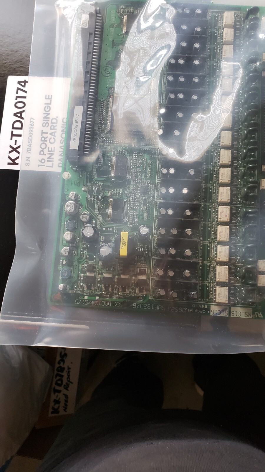 PANASONIC KX-TDA0174/ 16 PORT SLC CARD REFURBISHED. 6 MONTH WARRANTY NO COST.