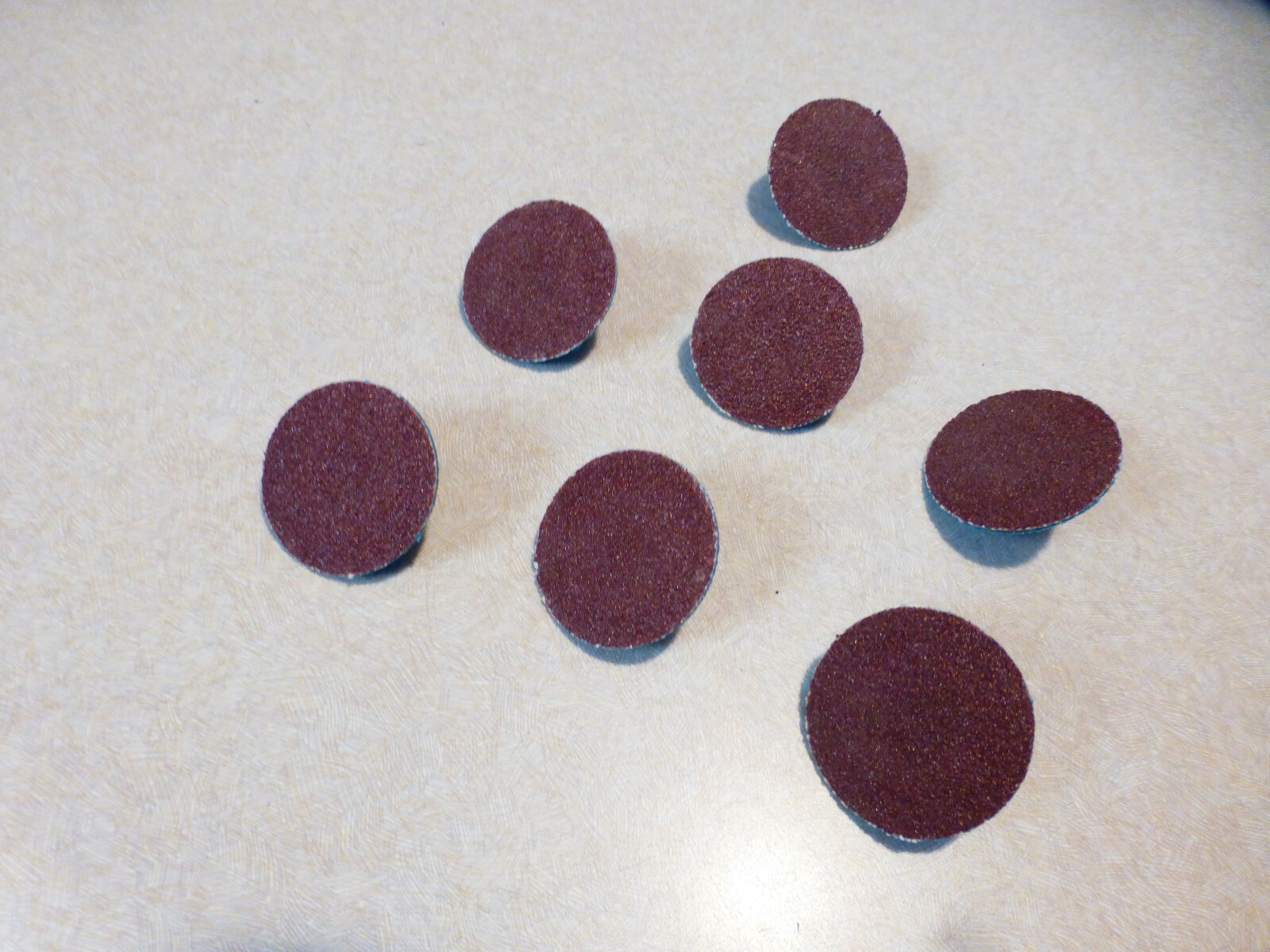 1″ QUICK CHANGE DISC,TR ROLL-ON/OFF TYPE 3,120,FINE ALUMINUM OXIDE, 100 PK