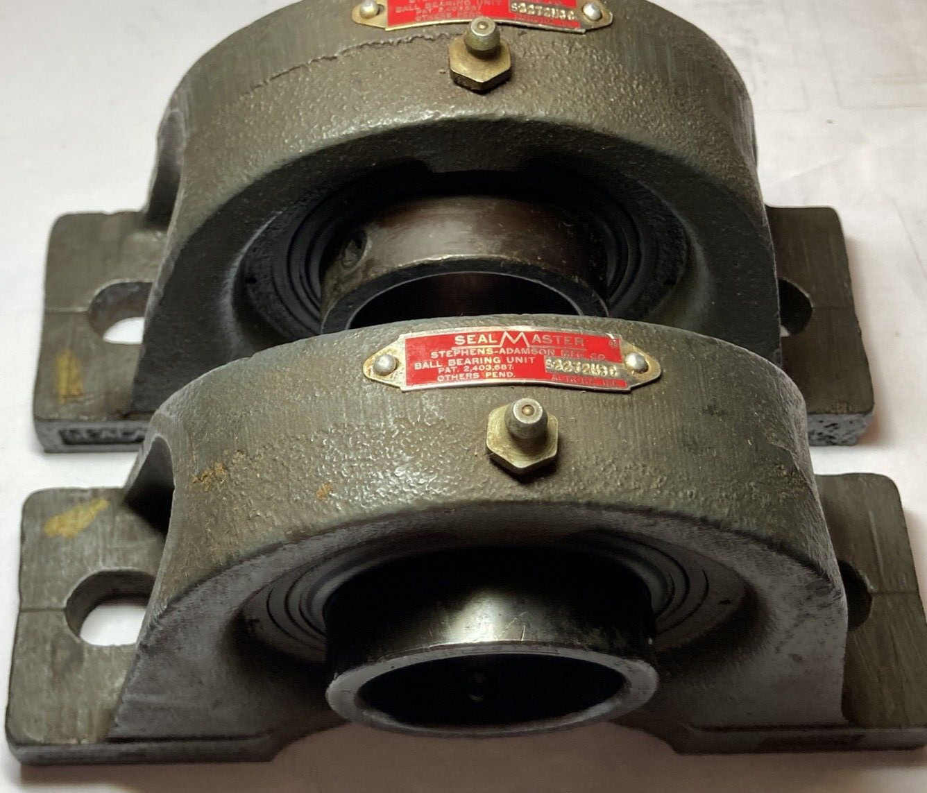 SEALMASTER S2272M3C PILLOW BLOCK BALL BEARING UNIT 1 15/16″ BORE- NEW OLD STOCK