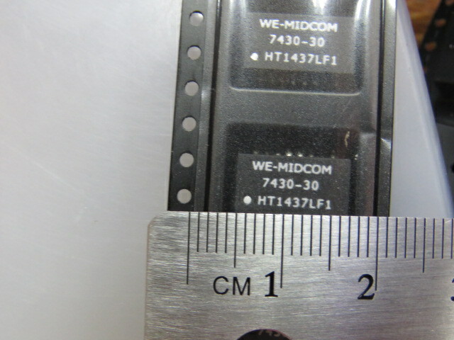 WÜRTH 749 010 0111 Qty of 10 per Lot 350µH LAN 10/100 Base-T Pulse Transformer
