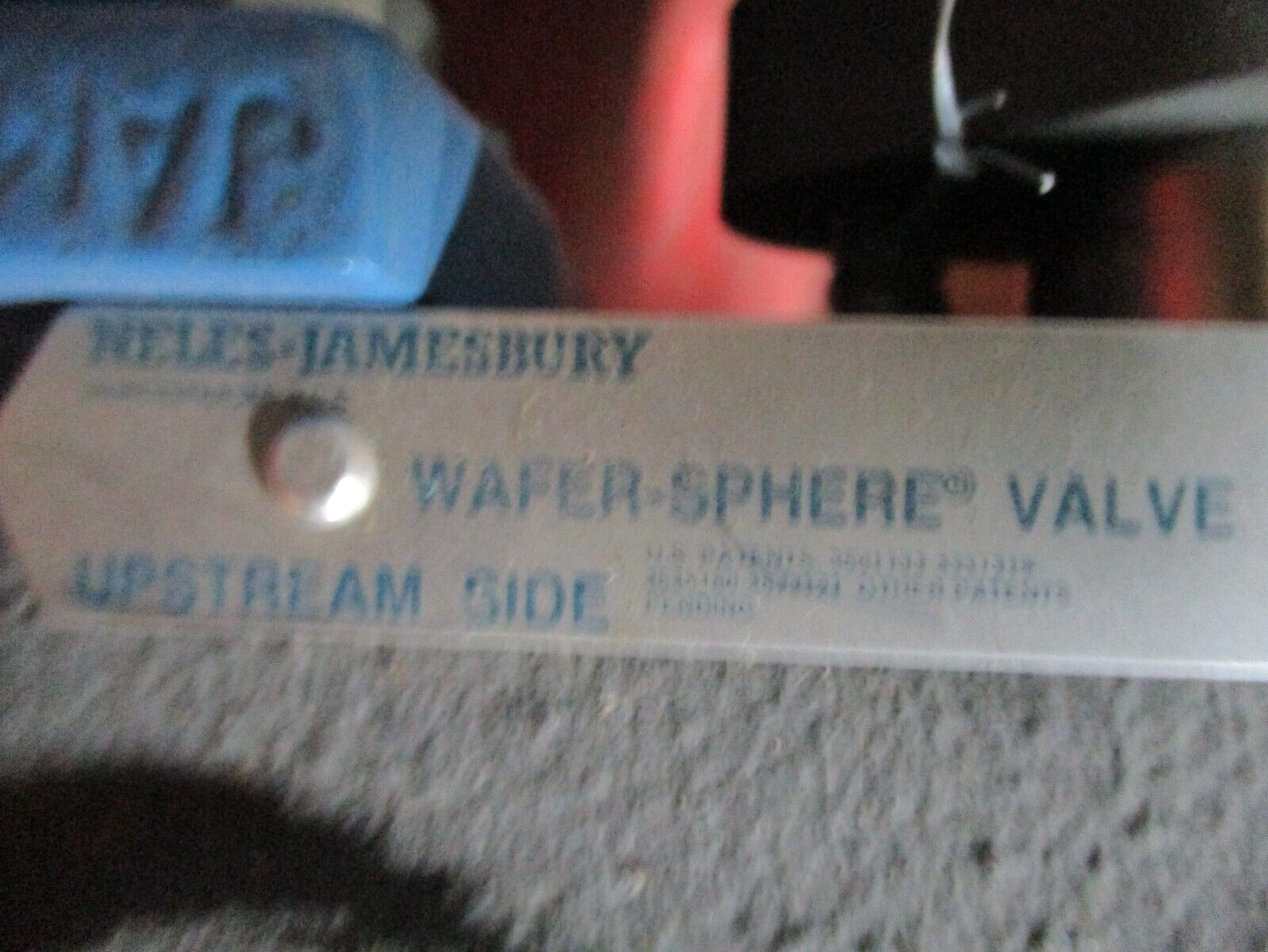 Neles-Jamesbury Size 8 Wafer-Sphere Valve 815L 11 2236TT 48418DH