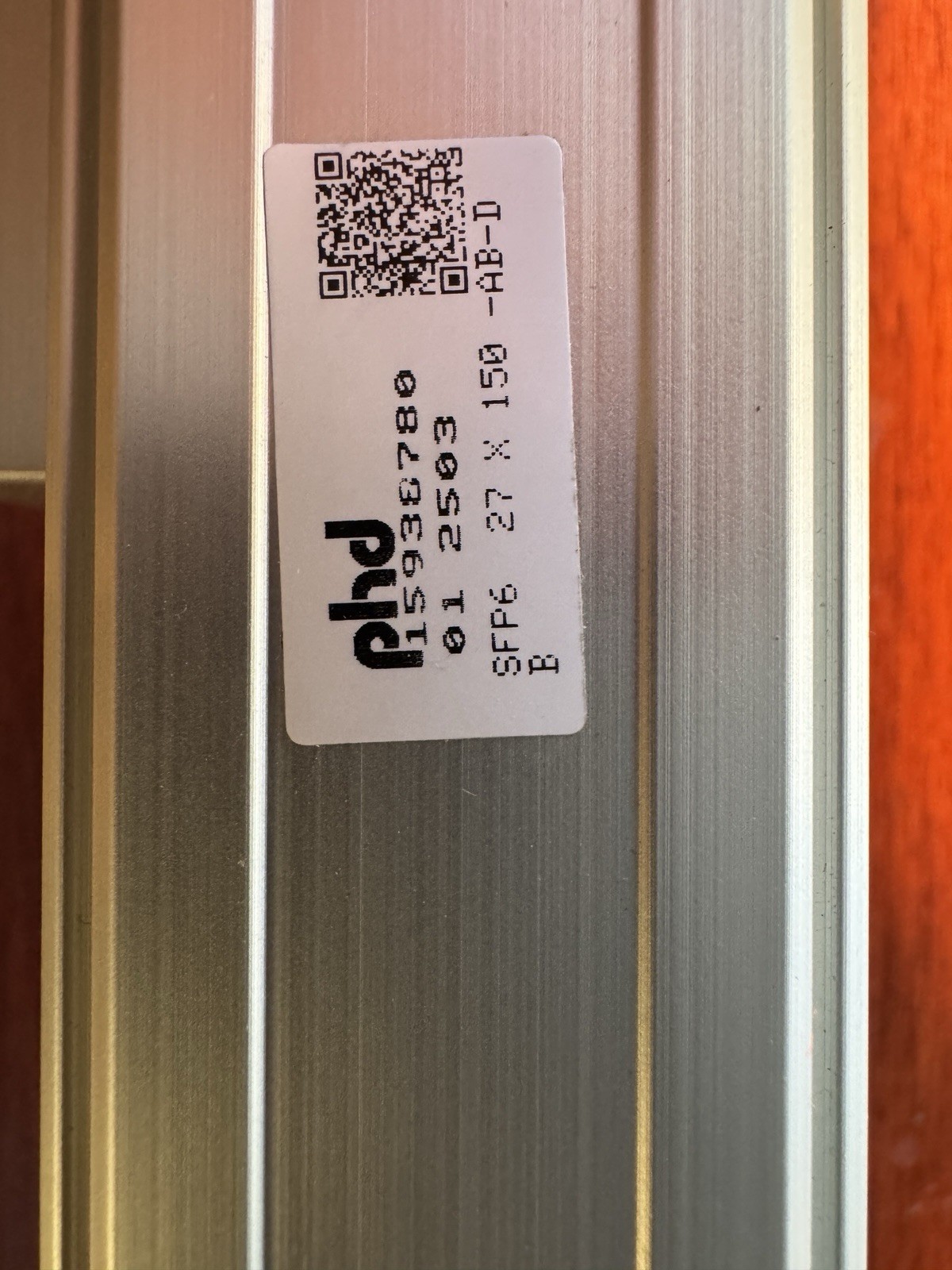 PHD INC Pneumatic Gantry Slide SFP6 27 x 150mm New Never Used Free Shipping