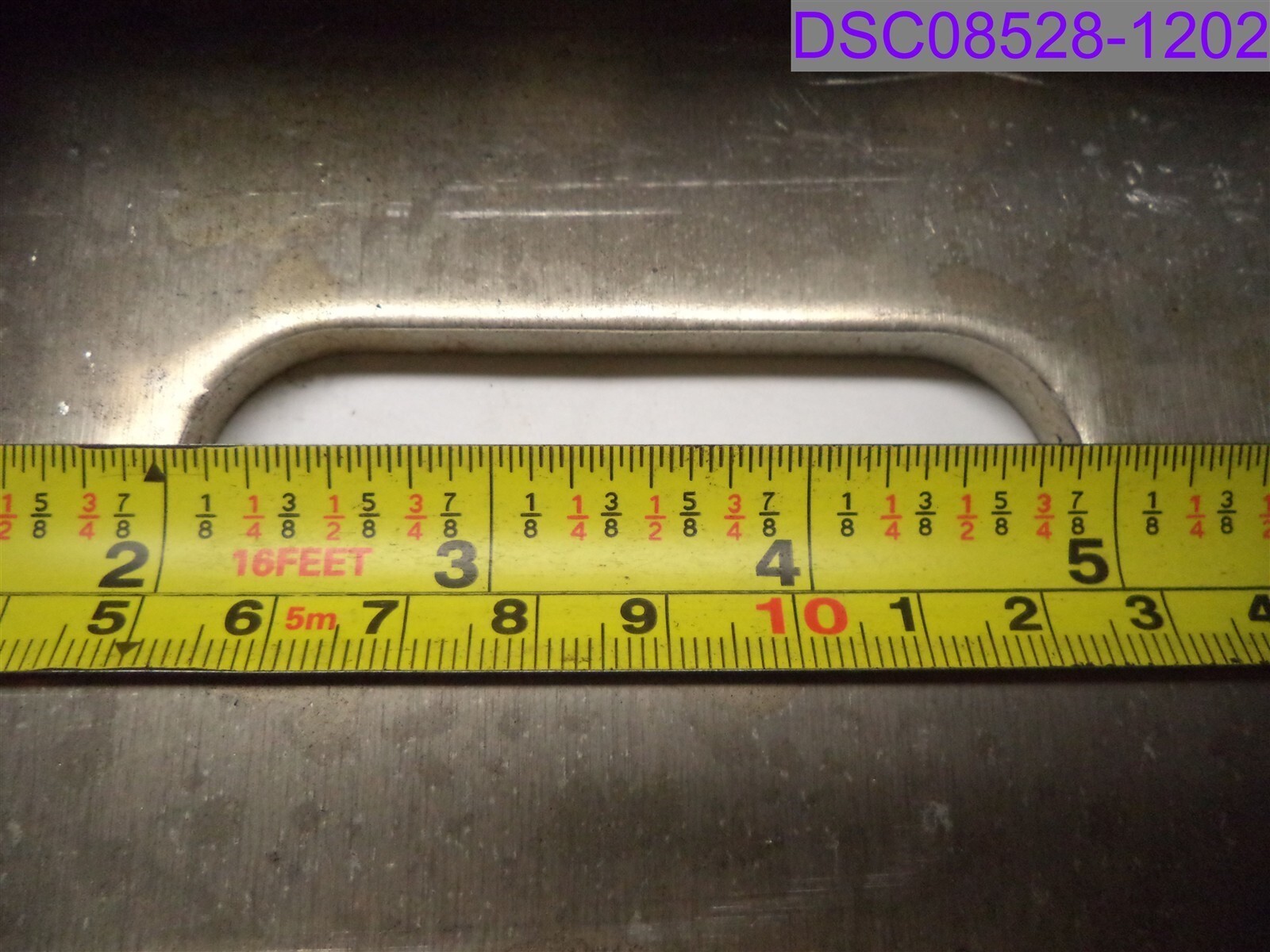 26-3/4″ Length x 6″ wide x 5-1/2″ tall, 1/2″ & 13/16″ holes, 2-15/16″ L x 1″