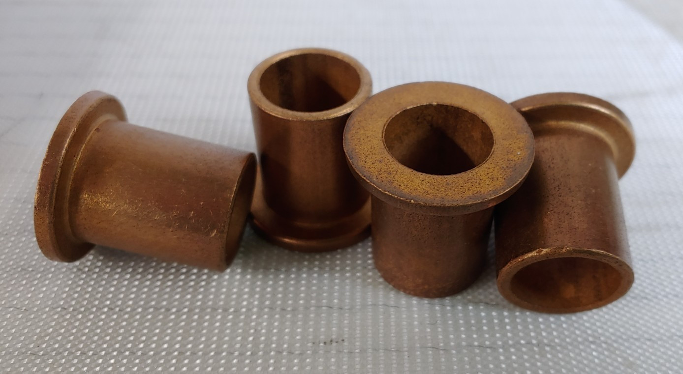 Isostatic FF-901-8 Plain Flange Bearing 0.753″X0.938″X1-1/4″X1-5/16″X1/8 Qty 4