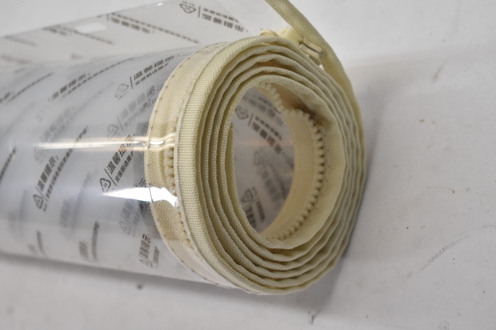 3lb Clear Zippered Cream Yellow 9797 Doll Barrell Body Panel 175cm