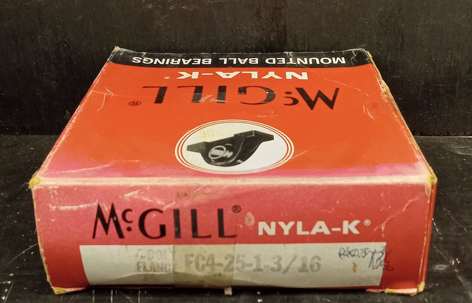 1 NEW MCGILL FC4-25-1-3/16 4-BOLT FLANGE BEARING NIB ***MAKE OFFER***