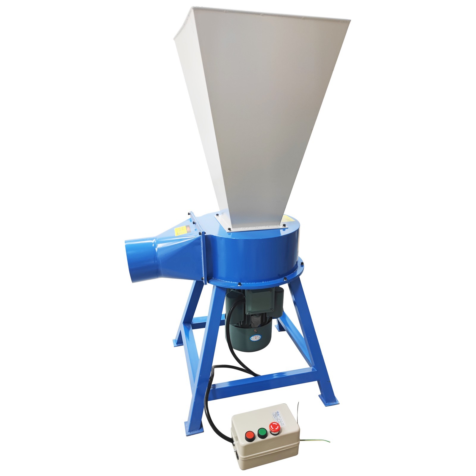 Sponge Crusher Sponge Corner Waste Mill Grinder w/20Mesh Screen 132-198LB/h 220V
