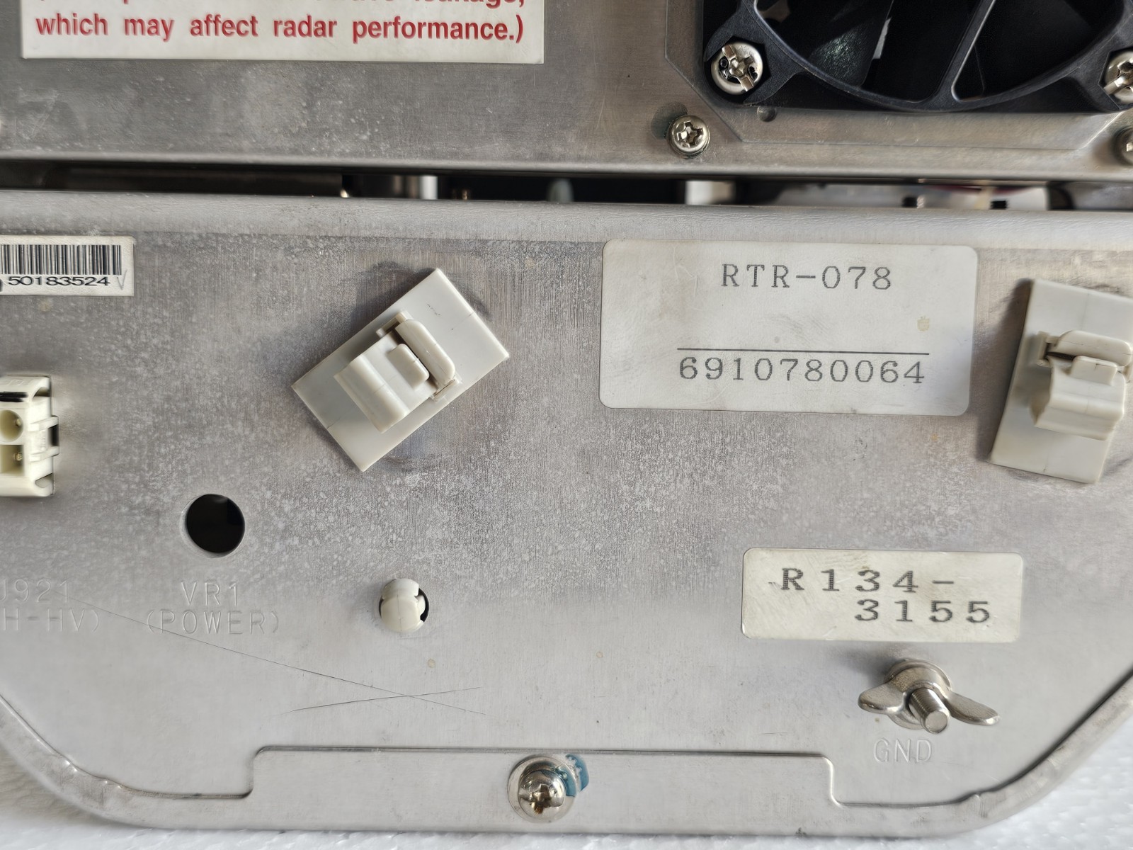 FURUNO FAR-2817/2117 RTR-078 Transceiver Unit Free Shipping