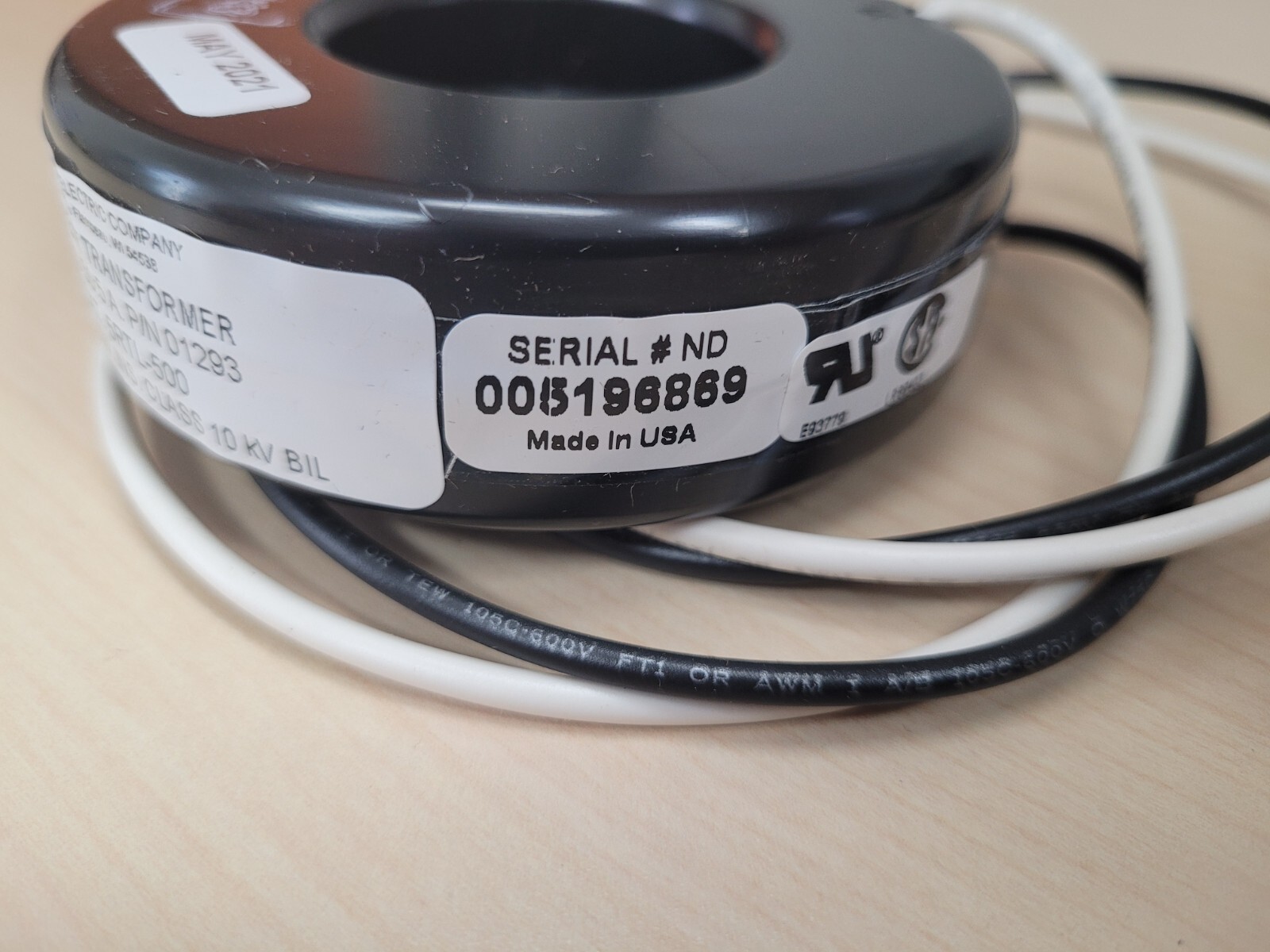 SIMPSON ELECTRIC 01293 CURRENT TRANSFORMER CT SERIES