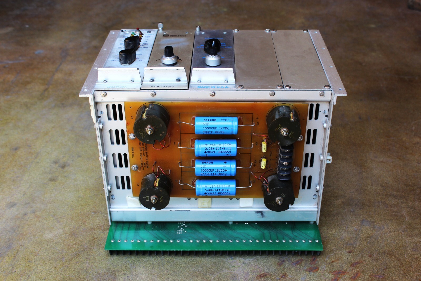 NOV INTEGRATED POWER SYSTEMS IPS POWER SUPPLY 016-002500 MOTHERBOARD SN# 1039