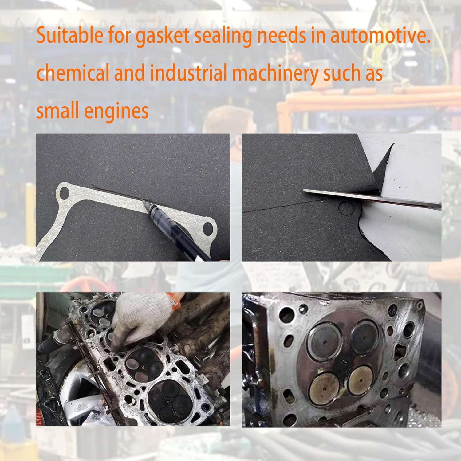 High Temperature Gasket Material Automotive Replacement Parts Truck Gaskets Car