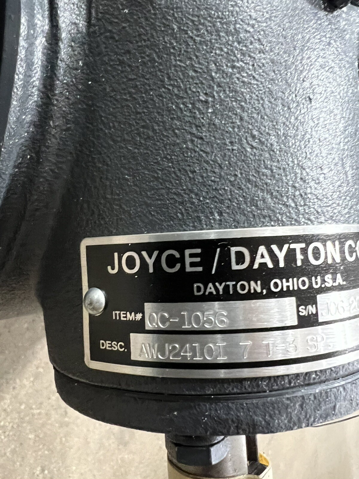 Joyce/Dayton AWJ2410I 7 T-3 SP. Screw Jack