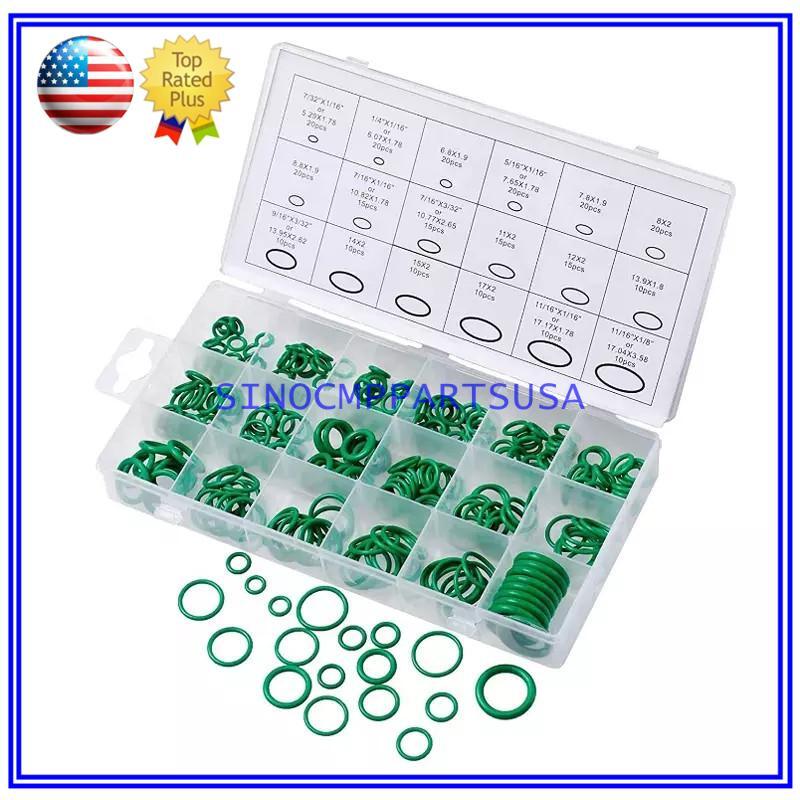 270 Pieces O Rings Seal Gasket Washer O Ring Assortment Set Kit 18 Sizes US