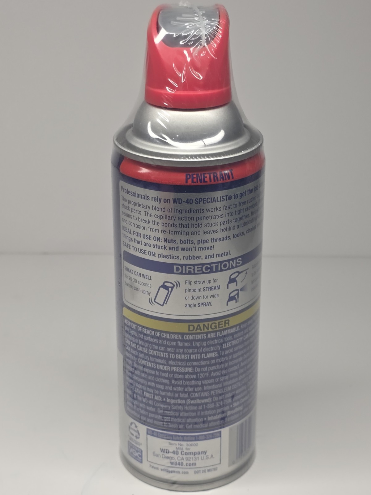 WD-40 Specialist Penetrant with Smart Straw, 11 oz (Single), Silver