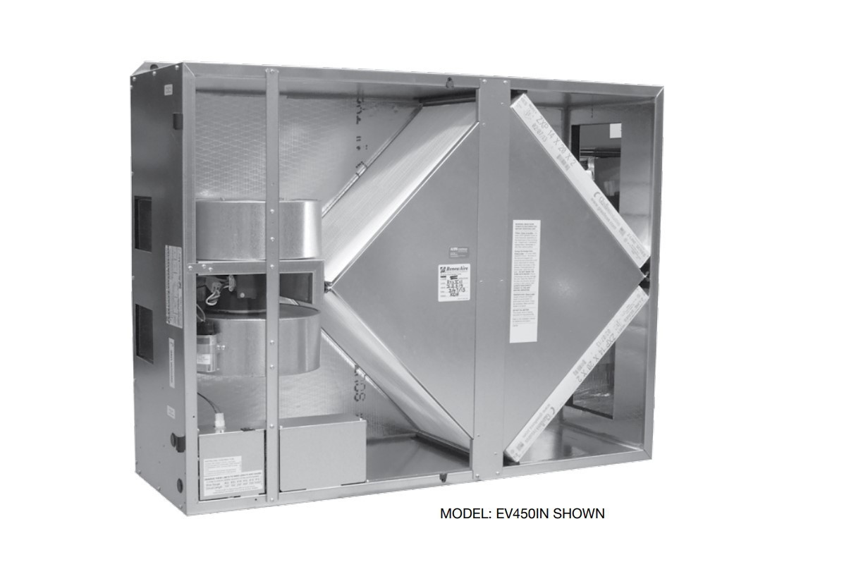 RenewAire EV450 Energy Recovery Ventilator