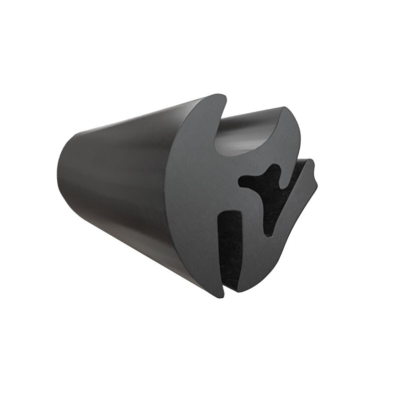 Universal Self-Sealing Weatherstrip For 3/16″ – 1/4″ Glass To 3/32″ – 9/64″