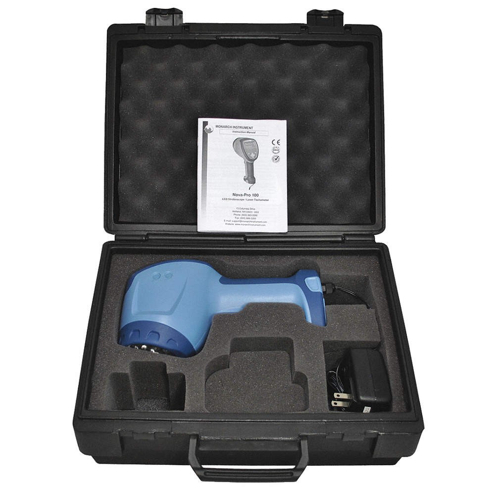 MONARCH DgtlStroboscopeKit,0.001 fpm,0.001 % Acc 52VG69